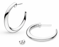 Kit Heath - Bevel Cirque Pave, Sterling Silver Stud Earrings 61775rp