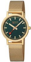 Mondaine - Stainless Steel - IP Coated Quartz Watch, Size 36mm A6603031460SBM