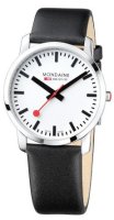 Mondaine - Simply Elegant, Stainless Steel - Leather - Quartz Watch, Size 41mm A6383035011SBO
