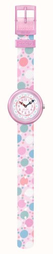 Swatch - Flying Bubbles, Plastic/Silicone Quartz Watch FBNP224