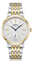 Rotary - Dress, Stainless Steel - Yellow Gold Plated - Quartz Watch, Size 37mm GB05321-29