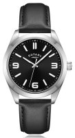 Rotary - Sport, Stainless Steel - Leather - Quartz Watch, Size 40mm GS05770-04