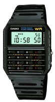 Casio - Calculator, Stainless Steel Digital Watch CA-53W-1ER