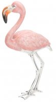 Saturno - Flamingo, Sterling Silver Ornament ST374-2