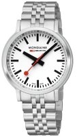 Mondaine - Stop2Go, Stainless Steel - Quartz Watch, Size 41mm MST4101BSJ2SE