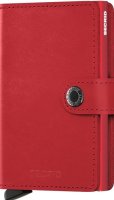 Secrid - Miniwallet, Aluminium Wallet M-Red-Red