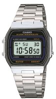 Casio - Classic, Stainless Steel Digital Watch A164WA-1VES