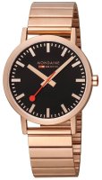 Mondaine - Classic, Stainless Steel - Rose Gold Plated - Quartz Watch, Size 40mm A6603036016SBR