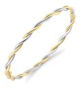 Guest and Philips - Oval, Yellow Gold 9ct Bangle BN384