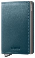 Secrid - Slimwallet, Aluminium Wallet SDu-Teal