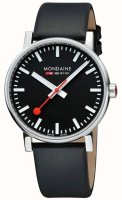 Mondaine - Evo2, Stainless Steel - Leather - Quartz Watch, Size 43mm MSE43120LB