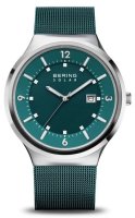 Bering - Solar, Stainless Steel Mianese Strap Watch 14442-808