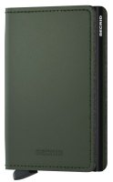 Secrid - Slimwallet, Aluminium Wallet SM-Green-Black