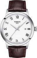 Tissot - CLASSIC DREAM, Leather - Stainless Steel - WATCH, Size 42MM T1294101601300