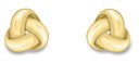 Guest and Philips - Knot, Yellow Gold 18ct Earrings EG226