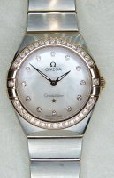 Antique Guest and Philips - Diamond Set, Stainless Steel - Omega Constellation, Size 27mm PKT1701