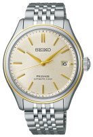 Seiko - Presage Classic, Stainless Steel Auto w/Man Winding Watch SPB478J1