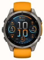 Garmin - fenix8, Titanium Amoled Multisport GPS Smartwatch 010-02904-11