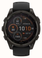 Garmin - fenix8, Resin Solar Smart Watch 010-02906-11