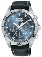 Lorus - Stainless Steel Chrono Watch RT341KX9