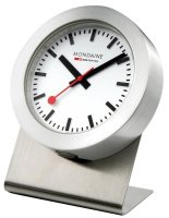 Mondaine - Magnet Clock, Stainless Steel , Size 50mm A6603031882SBB