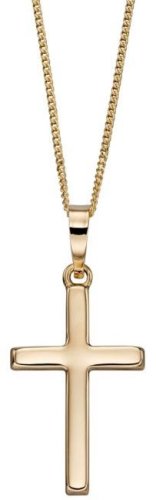 Gecko - Yellow Gold CROSS PENDANT GP2108