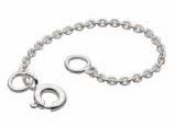 Kit Heath - Sterling Silver - Rhodium Plated - Chain Extender, Size 2" KHEXT2RP