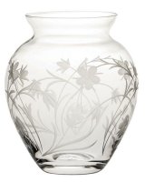 Royal Scot Crystal - Mead Large Posy, Glass/Crystal Posy Vase