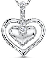 Jools - Cubic Zirconia Set, Sterling Silver - Necklace jcn2215