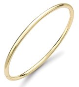 Guest and Philips - Yellow Gold 9ct Solid Bangle BN350