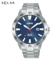 Lorus - Stainless Steel Solar Watch RX341AX9