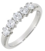 Guest and Philips - D 0.77ct Set, Platinum - Eternity Ring 13312H12