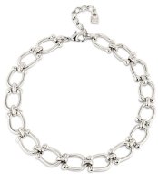 Uno de 50 - Silver Plated Necklace COL1898MTL0000U