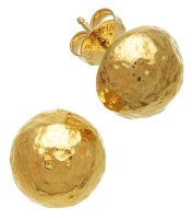 Giovanni Raspini - Super Bowl, Yellow Gold Plated Earrings 10594