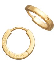 Giovanni Raspini - Yellow Gold Plated Huggie Earrings 11966