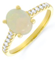 Guest and Philips - Opal Set, Yellow Gold - 18ct D20pt 12st Ring 18RIDG85366