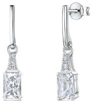 Jools - Cubic Zirconia Set, Sterling Silver - Earrings jce4018