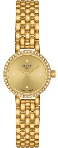 Tissot - Lovely, Diamond Set, Yellow Gold Plated - Quartz Dx42 + 8 Watch T1400096302600