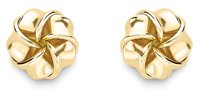 Guest and Philips - Yellow Gold 9ct Knot Earrings SE578