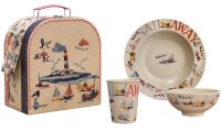 Emma Bridgewater - Sail Away, 4 Piece Rice Husk Set SHO4050