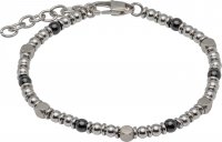 Unique - Onyx Set, Stainless Steel - 18+3 Extension Bracelet, Size 21cm LAB-178-21CM