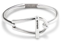 Uno de 50 - Silver Plated - Rigid Bracelet, Size M PUL2427MTL0000L