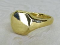 Antique Guest and Philips - Yellow Gold Signet Ring R5358