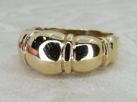 Antique Guest and Philips - Yellow Gold Domed Ring R5362