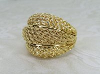 Antique Guest and Philips - Yellow Gold Domed Ring R5363