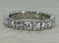 Antique Guest and Philips - Diamond Set, Platinum - Full Eternity Ring R5820