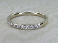 Antique Guest and Philips - Diamond Set, White Gold - Half Eternity Ring R5737