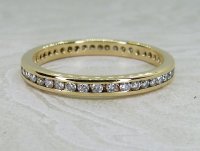 Antique Guest and Philips - Diamond Set, Yellow Gold - Full Eternity Ring R5661