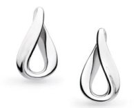 Kit Heath - Serenity , Rhodium Plated Stud Earrings 41182RP