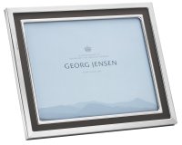 Georg Jensen - Manhattan, Faux Leather - Stainless Steel - Picture Frame, Size 4x6" 10020453